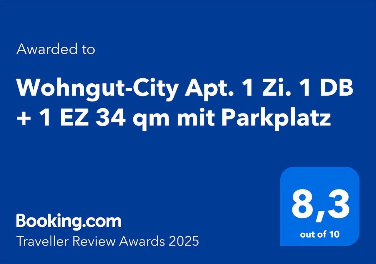 Apartment Wohngut-city Apt. 1 Zi. 1 Db + 1 Ez 34 Qm Mit Parkplatz *